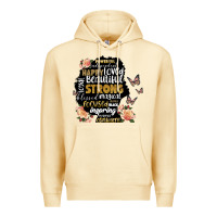 Pina Colada black woman silhouette Premium Hoodie - Artiststas