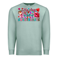 Seafoam my class is full of sweethearts Premium Sweatshirt - NancyCooperArtShop