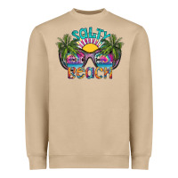 Mushroom salty beach Heavyweight Sweatshirt - SublimationCraftShop