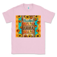 Bubblegum Pink Thankful mama mama mama Classic Tee - Artiststas