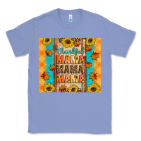 Colony Blue Thankful mama mama mama Classic Tee - Artiststas