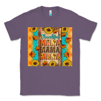 Lavender Thankful mama mama mama Classic Tee - Artiststas