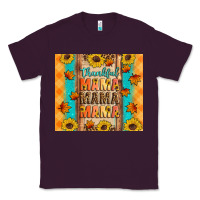 Plum Thankful mama mama mama Classic Tee - Artiststas