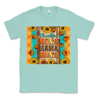 Seafoam Thankful mama mama mama Classic Tee - Artiststas