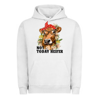 Pigment Lunar Rock Cute Heifer Urban Hoodie - texasbilliewilder