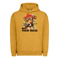 Pigment Peanut Butter Cute Heifer Urban Hoodie - texasbilliewilder