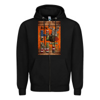 Black Western On The Hunt Deer Zipper Hoodie - LillyAllenDesigns