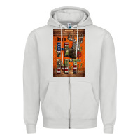 Dove Grey Western On The Hunt Deer Zipper Hoodie - LillyAllenDesigns