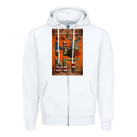White Western On The Hunt Deer Zipper Hoodie - LillyAllenDesigns