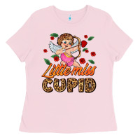 Bubblegum Pink little miss cupid Ladies Tee - AdoDesignShop