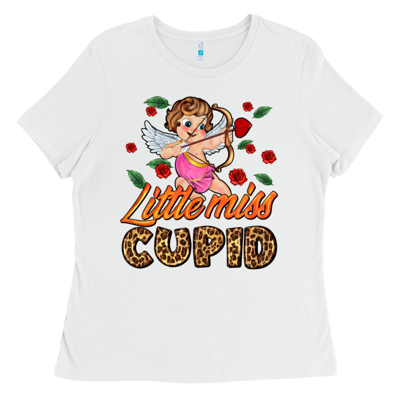 Little Miss Cupid Ladies Tee by AdoDesignShop | Teevron