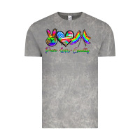 Cloud Rock peace love equality Vintage Tee - HRA Design Shop