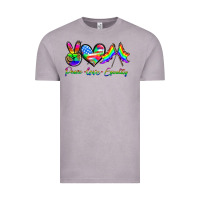 Vintage Zinc peace love equality Vintage Tee - HRA Design Shop