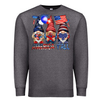 Charcoal Heather America yall Premium Sweatshirt - NancyCooperArtShop