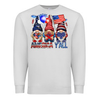 Dove Grey America yall Premium Sweatshirt - NancyCooperArtShop