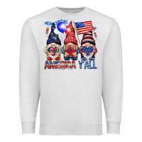 Oatmeal Heather America yall Premium Sweatshirt - NancyCooperArtShop