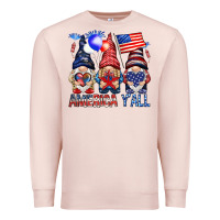 Pale Pink America yall Premium Sweatshirt - NancyCooperArtShop