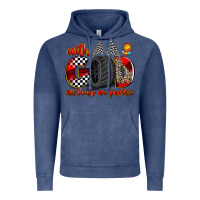 Vintage Denim with god all things are possible Vintage Hoodie - Zillion Design Studio