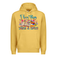 Antique Gold i love them thick and spicy Premium Hoodie - Artiststas