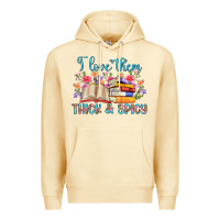 Pina Colada i love them thick and spicy Premium Hoodie - Artiststas