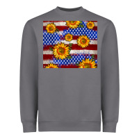 Storm 4th of July USA flag sunflower 20oz tumbler Heavyweight Sweatshirt - Neo Western