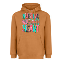 Meerkat nursing is a work of heart Heavyweight Hoodie - NancyCooperArtShop
