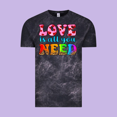 Love Is All You Need Vintage Tee Designed By Hra Design Shop