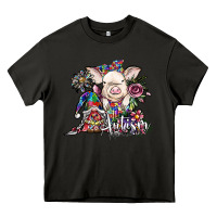 Asphalt autism awareness3 Heavy Core Tee - SublimationCraftShop