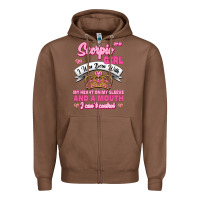 Chestnut as a scorpio girl zodiac girls Zipper Hoodie - Jasminsmagicworld