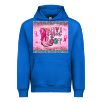Cobalt Give Cancer the boot Urban Hoodie - NancyCooperArtShop