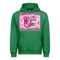 Emerald Give Cancer the boot Urban Hoodie - NancyCooperArtShop