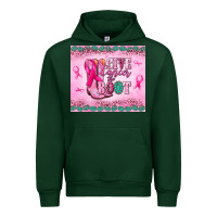 Forest Green Give Cancer the boot Urban Hoodie - NancyCooperArtShop