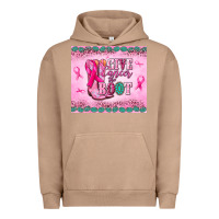 Pigment Burro Give Cancer the boot Urban Hoodie - NancyCooperArtShop