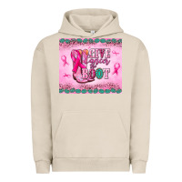 Pigment French Oak Give Cancer the boot Urban Hoodie - NancyCooperArtShop