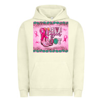 Pigment Pistachio Give Cancer the boot Urban Hoodie - NancyCooperArtShop