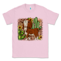 Bubblegum Pink Hereford cactus sunflower Classic Tee - JahusDesignShop