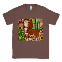 Chestnut Hereford cactus sunflower Classic Tee - JahusDesignShop