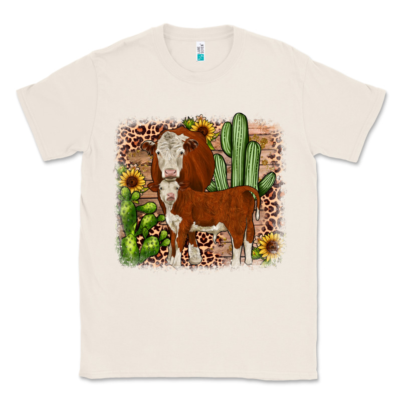 Hereford Cactus Sunflower Classic Tee by JahusDesignShop | Teevron