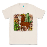 Natural Hereford cactus sunflower Classic Tee - JahusDesignShop