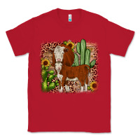 Red Hereford cactus sunflower Classic Tee - JahusDesignShop