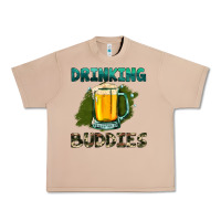 Burro drinking buddies with beer Urban Heavy Tee - HRA Design Shop