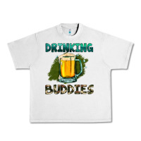Lunar Rock drinking buddies with beer Urban Heavy Tee - HRA Design Shop