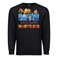 Black faith can move mountains Premium Sweatshirt - MaliasSmallBusiness
