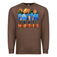 Chestnut faith can move mountains Premium Sweatshirt - MaliasSmallBusiness