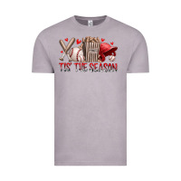 Vintage Zinc tis the season baseball Vintage Tee - RacoonDesign