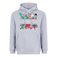 Heather Grey custom name nurse Heavyweight Hoodie - NancyCooperArtShop