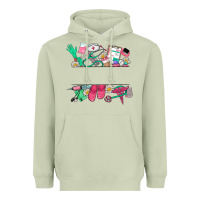 Matcha custom name nurse Heavyweight Hoodie - NancyCooperArtShop