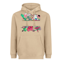 Mushroom custom name nurse Heavyweight Hoodie - NancyCooperArtShop
