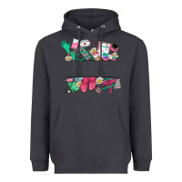 Smoke custom name nurse Heavyweight Hoodie - NancyCooperArtShop