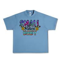 Pebble Blue small business baby Urban Heavy Tee - CowhideDigitalArt